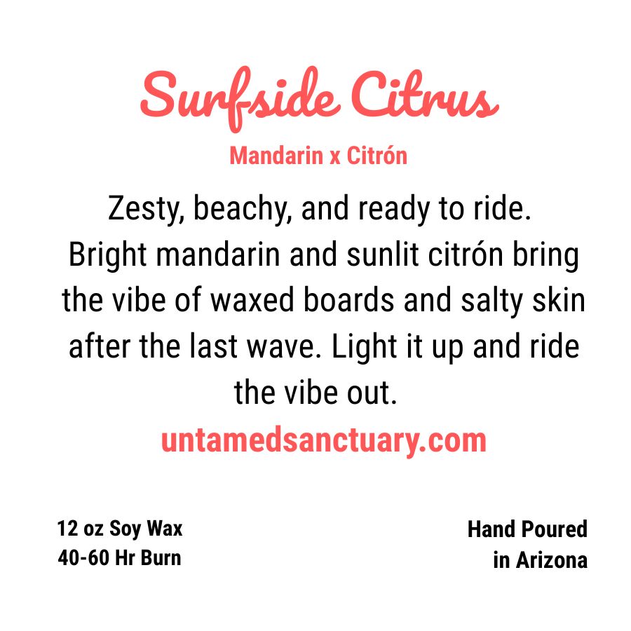 Surfside Citrus Candle