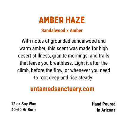 Amber Haze Candle