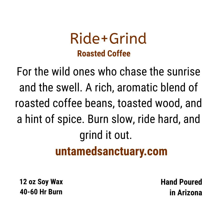 Ride+Grind Candle